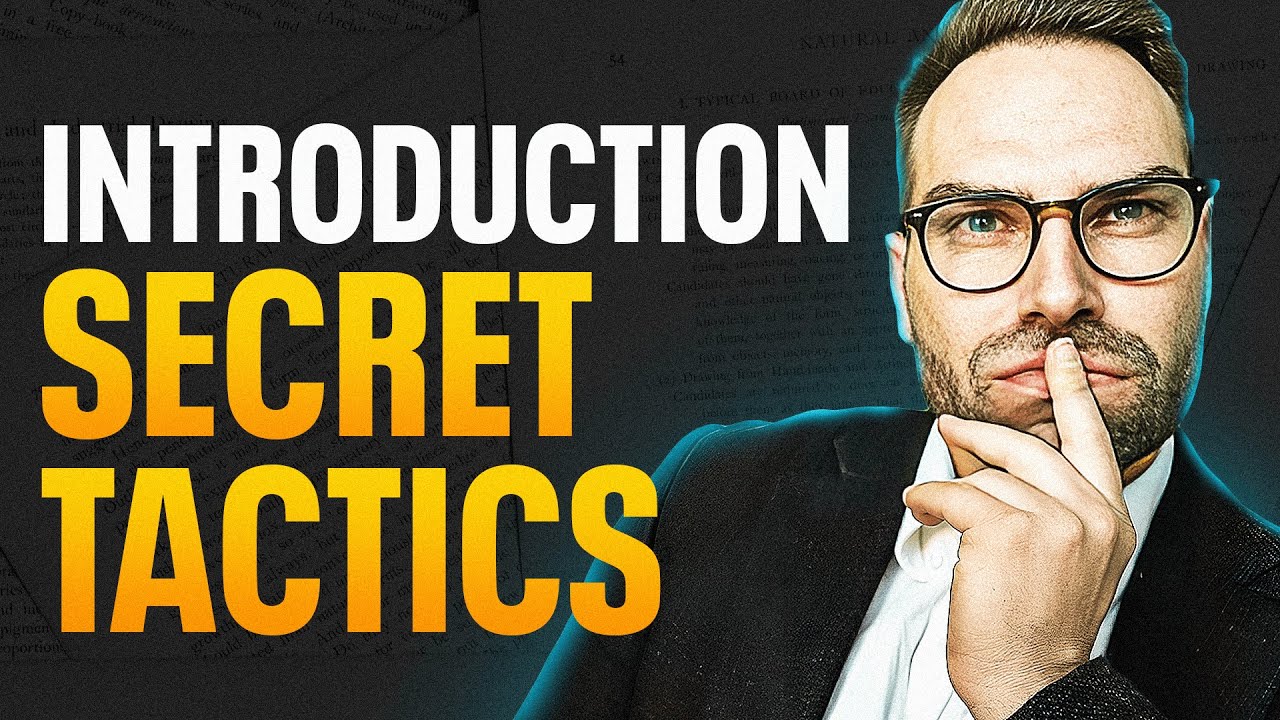 My Secrets To Writing The Perfect Introduction Chapter Prof David