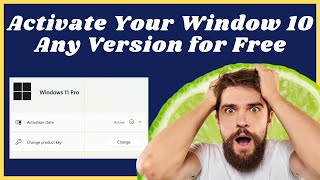 How to activate windows 10 for free permanently | How to activate window 10 pro without product key