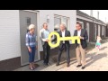 2015 09 02 Omroep Kontakt Laarbeek   2015 09 02 Oplevering woningen Merenstein