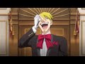 every instance of luke atmey laughing in the ace attorney anime