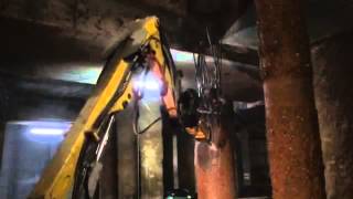 Brokk 330d Pile Demolition