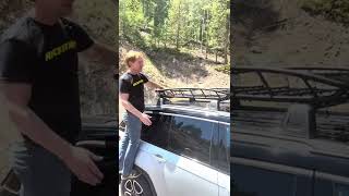 Learn about the Thule Canyon XT Roof Top Cargo Basket #shorts #roofrack #thule