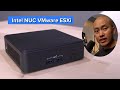 Intel NUC and VMware ESXi 7 Home Lab Server Build