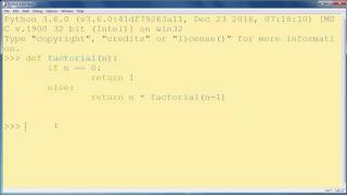 How to write Function for Factorial in Python programming language (Recursive function)