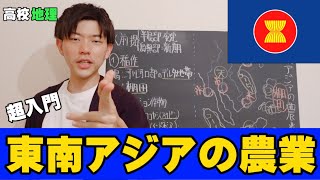 【高校地理】超入門・東南アジアの農業