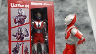 The Rise of Ultraman vs Original SHF Ultraman figure comparison