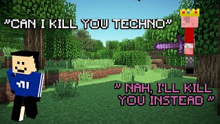 Quackity Overcoming His Fear of Technoblade