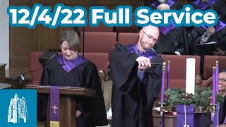 Full Worship Service 12/4/22 - Polk Street United Methodist Church [CC]