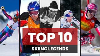 Top 10 Skiing Legends of all time. Who is the best ?