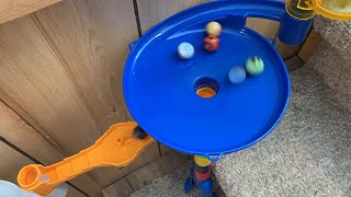 EPIC Marble Run Race With Elevator Down Stairs!
