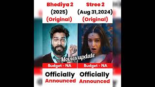 Bhediya 2 vs Stree 2 movie comparison ✨ box office collection #comparison #viral #trading #shorts