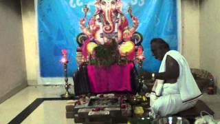 Sri Thirithari Santhana Ganapathy Puja and homam Part 1 Vedicfolks.com