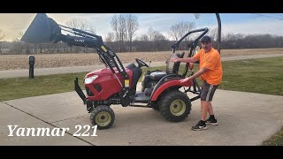 Yanmar SA 221 Tractor Sub-Compact Tractor