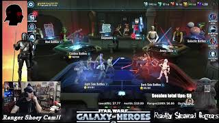 SWGOH GAC FUN AND MORE ON A MANIAC MONDAY!!