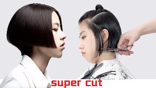 非常經典的一款短髮教學，髮型師必學A very classic short hair teaching, hair stylist must learn