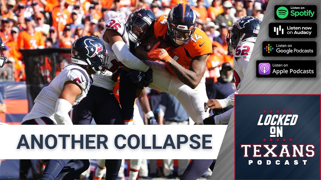 Another Collapse: Recapping The Houston Texans' 16-9 Defeat To The ...