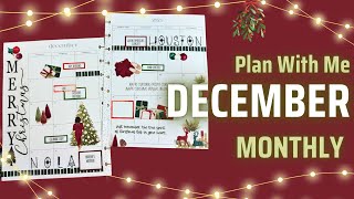 PLAN WITH ME | DECEMBER MONTHLY 2024