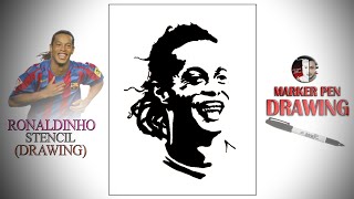 How To Draw Ronaldinho like the LEGENDARY Soccer Player!