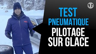 Test pneumatique sur circuit glace : Clous/hiver/été !