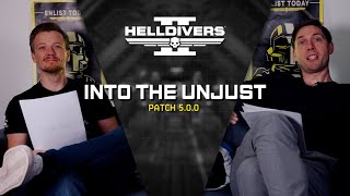 Helldivers 2 Patch Notes - Into the Unjust Patch 5.0.0