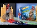 Spider-Man Web Swing Drop-Out Hot Wheels Track Set