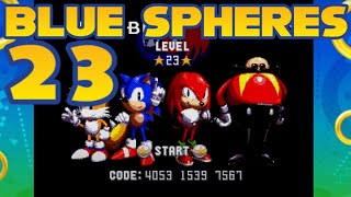 Sonic Blue Spheres Level 23 of 134,217,728 - Perfect [Sonic 3 \u0026 Knuckles]