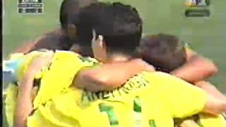 البرازيل كوستاريكا هدف البرازيل الأول كأس العالم 2002