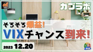 【カブラボ】12/20 そろそろ爆益になる!? 米VIX投資にチャンス到来！