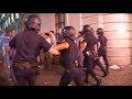 madrid police arrest eight in anti pope protests