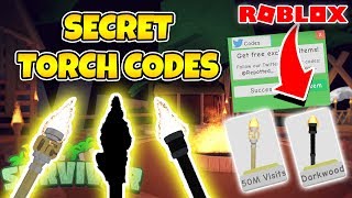 Roblox Survivor 2018 Videos 9tube Tv - all secret torch codes in roblox survivor