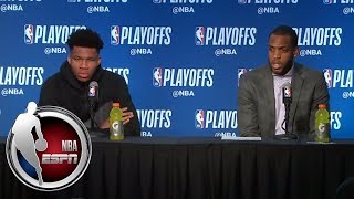 [FULL] Giannis Antetokounmpo: Trusting each other was the reason for this win | NBA on ESPN