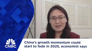 China's growth momentum could start to fade in 2025, economist says