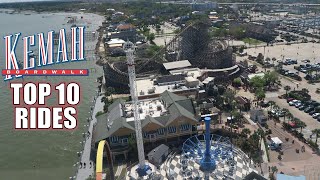 Top 10 Rides at Kemah Boardwalk