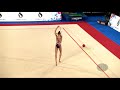 SOSTAKAITE Fausta (LTU) - 2019 Rhythmic Junior Worlds, Moscow (RUS) - Qualifications Rope