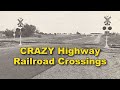 Michigan's Crazy Highway Railroad Crossings