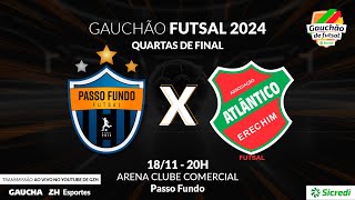 Passo Fundo 0x1 Atlântico | GAUCHÃO DE FUTSAL | 18/11/2024