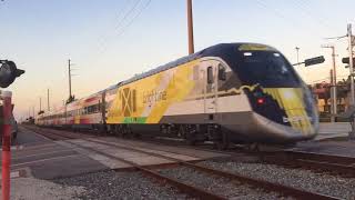 Brightline Train 602-05 M.P. 324.5 3/5/18 6:10 p.m.