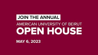 AUB Second Annual Open House - May 6, 2023