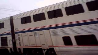 Amtrak 188 through Eola Yard, Aurora, Illinois