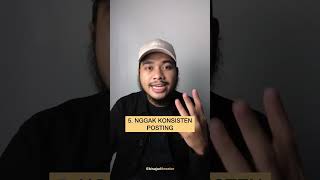 5 KESALAHAN KONTEN KREATOR PEMULA! - Izan Sadida #kontenkreator #instagram #marketing