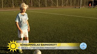 8-åriga Julle fick inte vara med i fotbollslaget – \