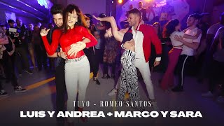 LUIS Y ANDREA + MARCO Y SARA  #bachatavengers📍World Stars Salsa Festival 🇧🇬
