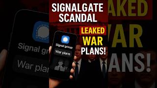 "SignalGate Scandal: U.S. Officials Leak War Plans in Group Chat?! 😱"