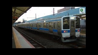 山陽本線415系1500番台（FM1521）普通　下関駅出発 JR Sanyo Line