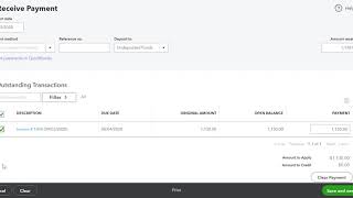 Student Tutorials Chapter 3: Receive a Customer Payment