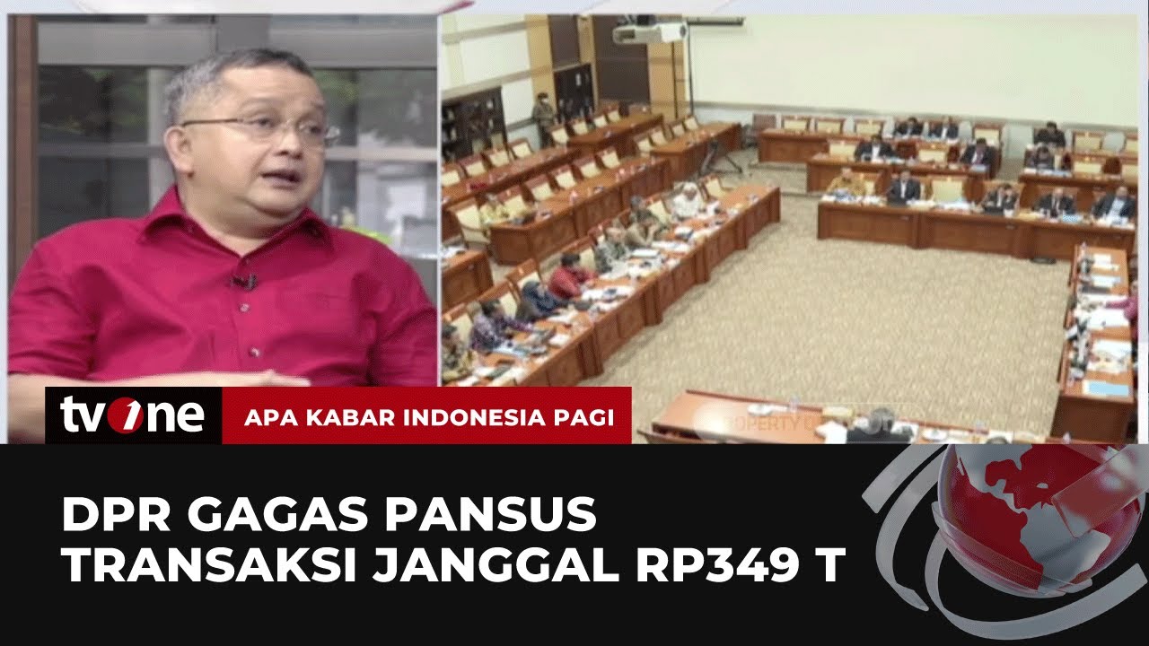 DPR Gagas Pansus Transaksi Janggal Rp349 T | AKIP TvOne - YouTube