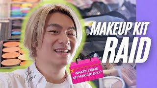 MAKEUP KIT RAID! 🧳 | What's Inside My Makeup Bags? | Jake Galvez