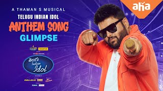 Telugu Indian Idol 2 Anthem Song Glimpse | Thaman, Geetha Madhuri, Karthik, Hemachandra | ahavideoIN