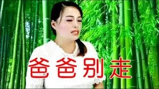 一首伤感民谣《爸爸别走》，歌词句句入心，声声催人泪下