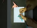 Origami Paper Hummingbird | Origami Hummingbird #shorts #art #youtubeshorts #origami #creativeart